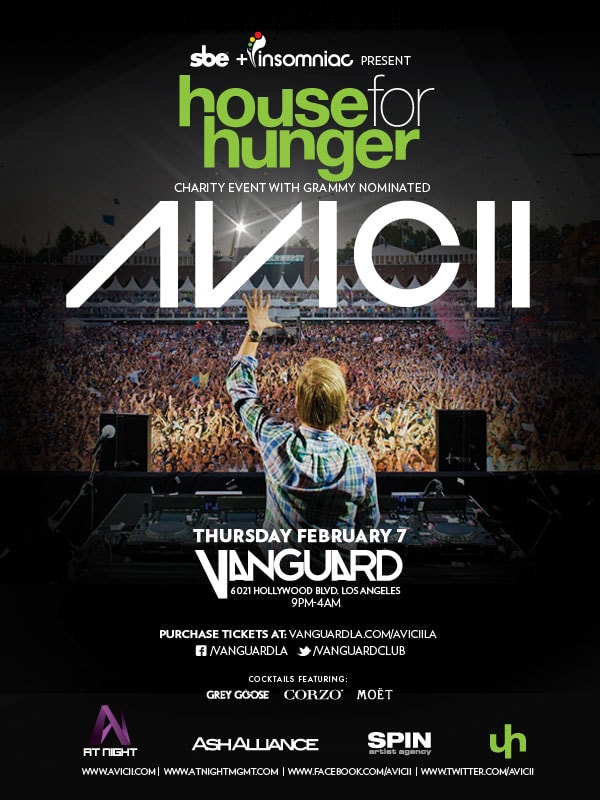 avicii house for hunger youredm